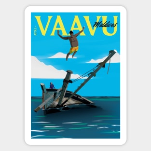 Vaavu Atoll - Maldives Series Sticker